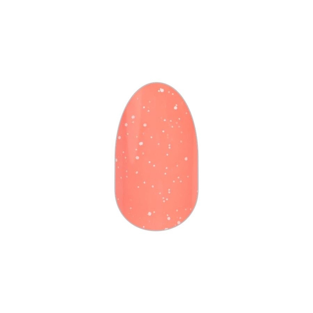Color Street MAI TAI Bright Neon Coral Orange Glitter Nail Set
